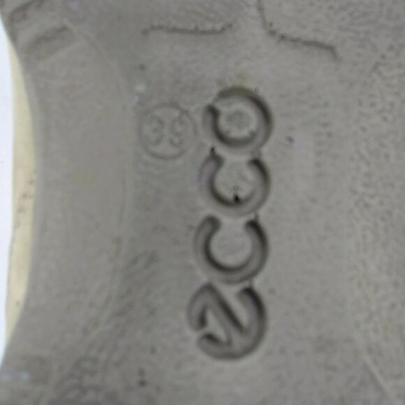 Ecco Soft Women's Shoes Beige Oxford Sneakers US 8 / 8.5 - Picture 8 of 11